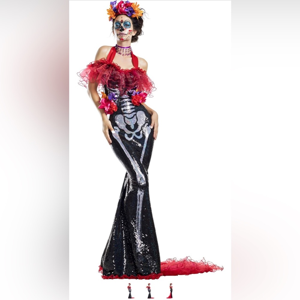 Muerta Day of the Dead Women’s Costume, US size M
